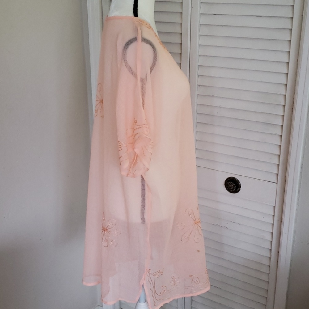 NWT Tangerine “Surface" Bathing suit coverup, Size Large - Picture 4 of 8